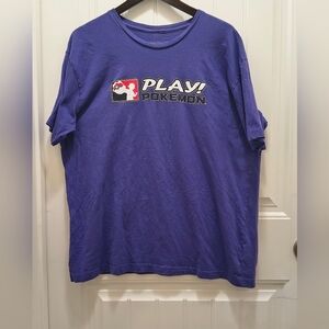 Official Play! Pokémon Tournament Tee — Purple 2XL 🎮⚡